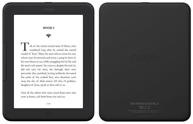 Представлен ридер Barnes & Noble Nook GlowLight 4 с подсветкой по цене $150