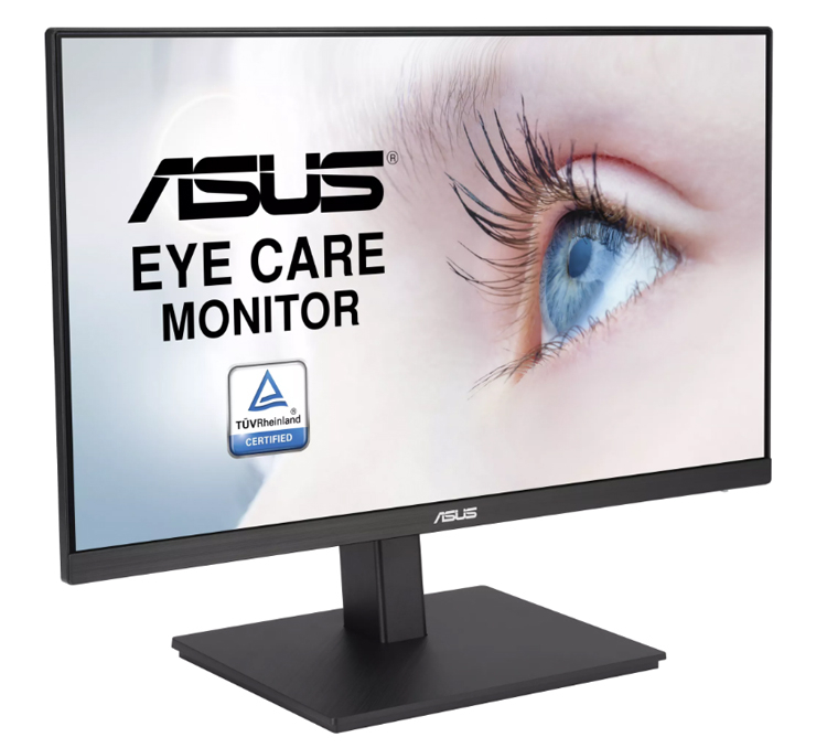 Монитор ASUS VA27EQSB Eye Care оснащён динамиками и концентратором USB