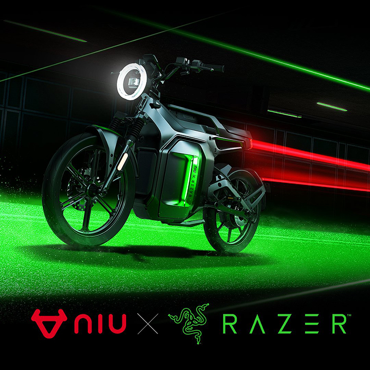 Razer и NIU представили электрический скутер NIU X Razer SQi Edition — всю партию смели за пару секунд