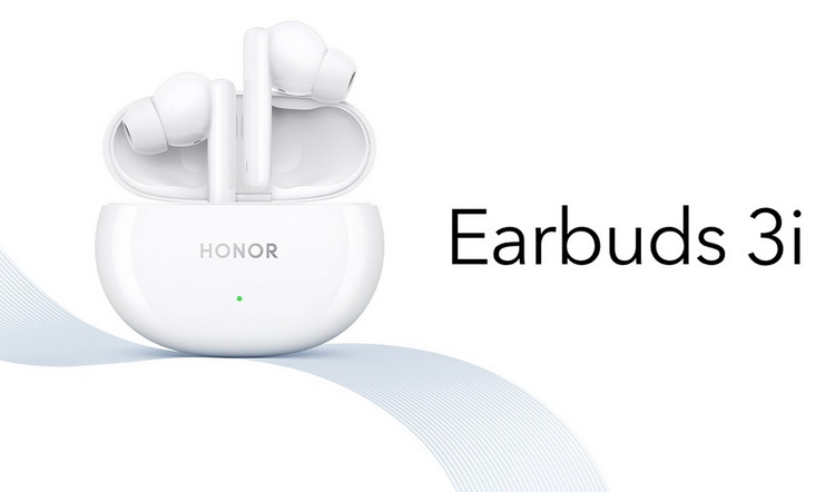 Honor представила беспроводные наушники Earbuds 3i с активным шумоподавлением за $70