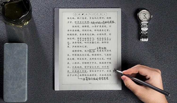 Xiaomi представила планшет Note E-Ink с чёрно-белым экраном