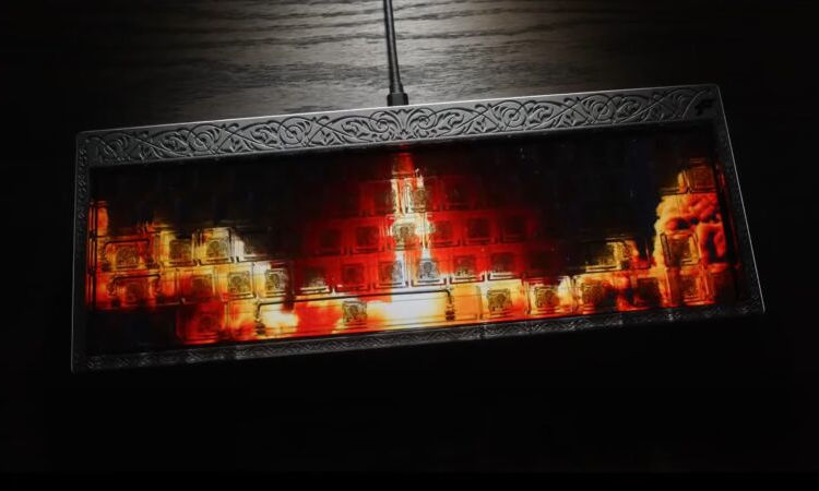 Представлена механическая клавиатура Finalmouse Centerpiece с дисплеем под клавишами и скинами на Unreal Engine 5