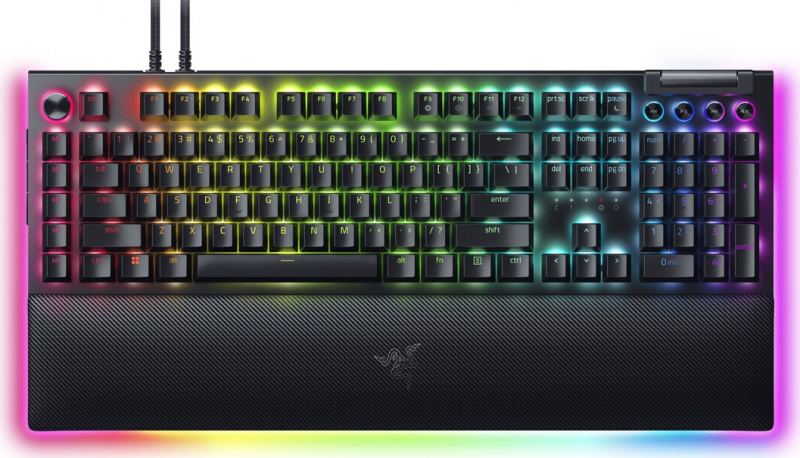 Razer представила 230-долларовую механическую клавиатуру BlackWidow V4 Pro с частотой опроса до 8000 Гц