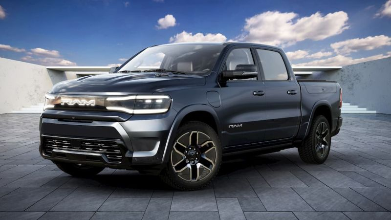 Обнародованы характеристики серийного электрического пикапа Ram 1500 REV: до 800 км запаса хода