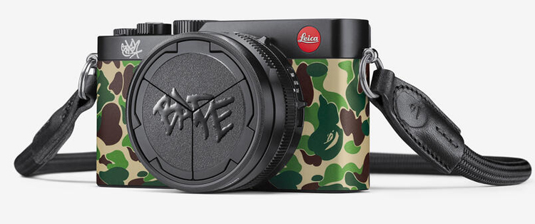 Представлена фотокамера Leica D-Lux 7 A BATHING APE х STASH в уличном дизайне