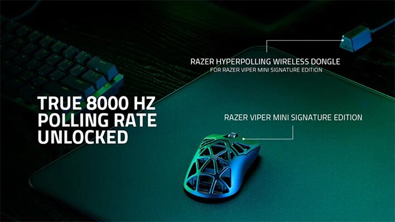 Razer "разогнала" беспроводную мышь до 8000 Гц