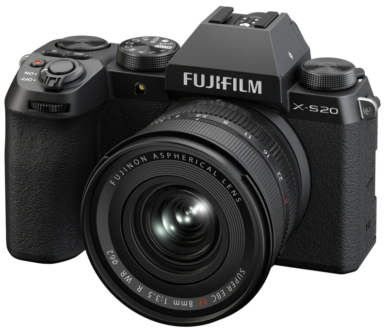 Fujifilm выпустила беззеркальную камеру X-S20 с поддержкой видео 6.2K и ценой $1299