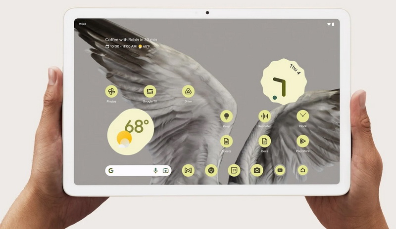 Google представила планшет Pixel Tablet с комплектной док-станцией, которая превращает его в смарт-дисплей