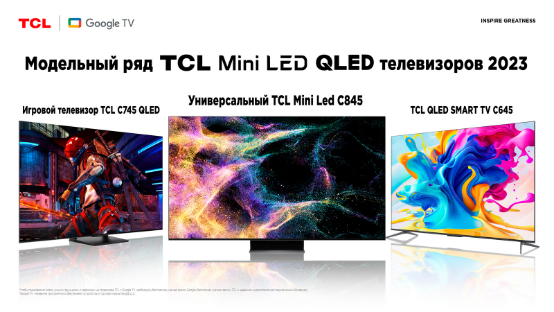 TCL показал свои достижения в развитии технологии Mini LED в новых телевизорах C серии