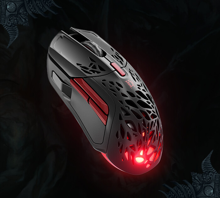 SteelSeries выпустила мышку, гарнитуру, коврик и другие продукты в стиле Diablo IV