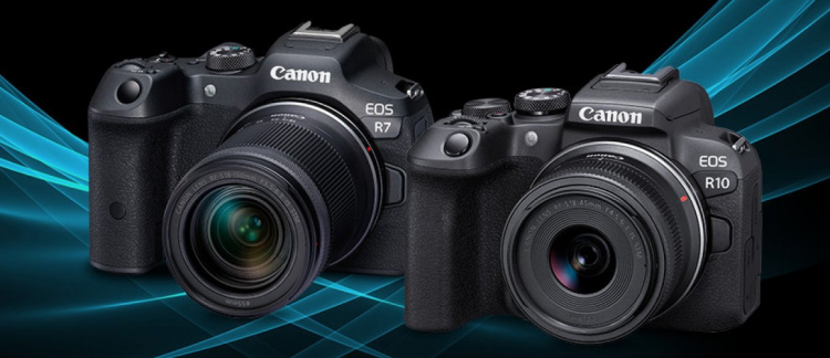 Canon анонсировала беззеркальные камеры EOS R7 и EOS R10 с сенсорами формата APS-C