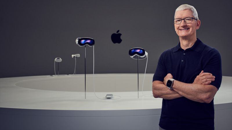 Apple в 2,5 раза сократила производственную программу гарнитуры Vision Pro