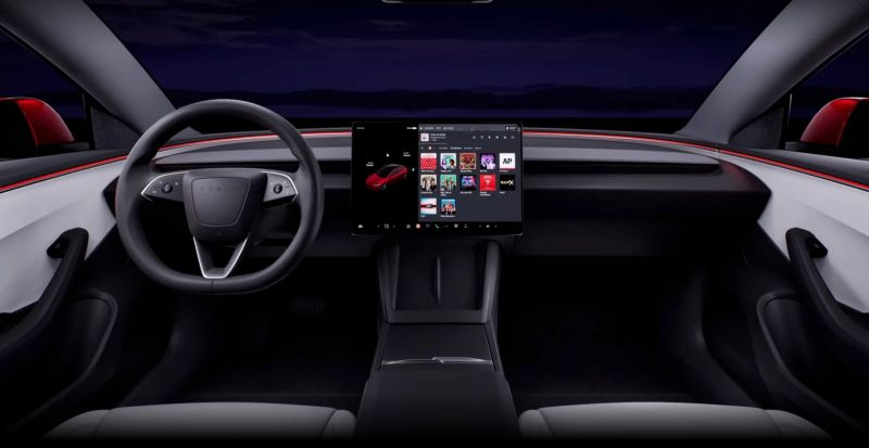 Tesla обновила Model 3: увеличенный пробег, вентилируемые сиденья и светодиодная подсветка